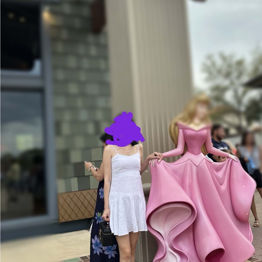 Authentic Guess white dress size S